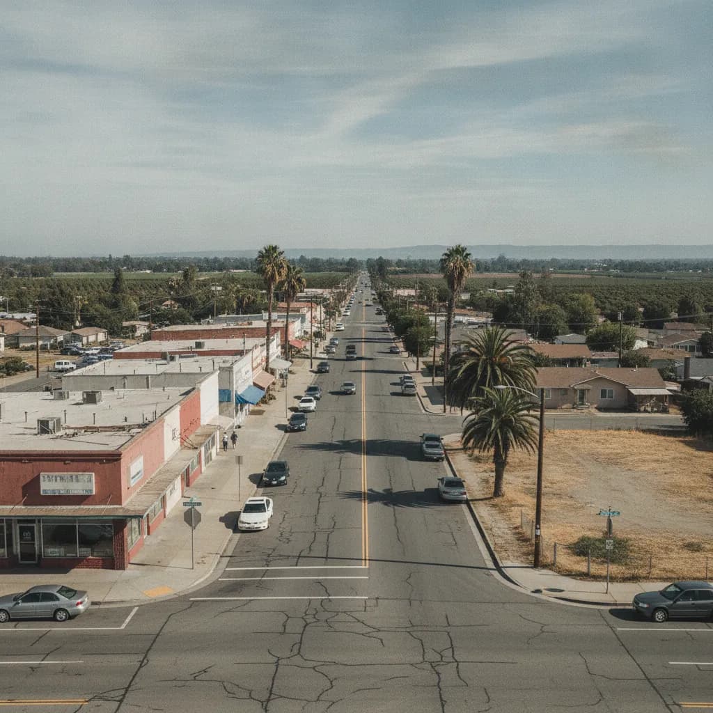 View of Olivehurst, CA