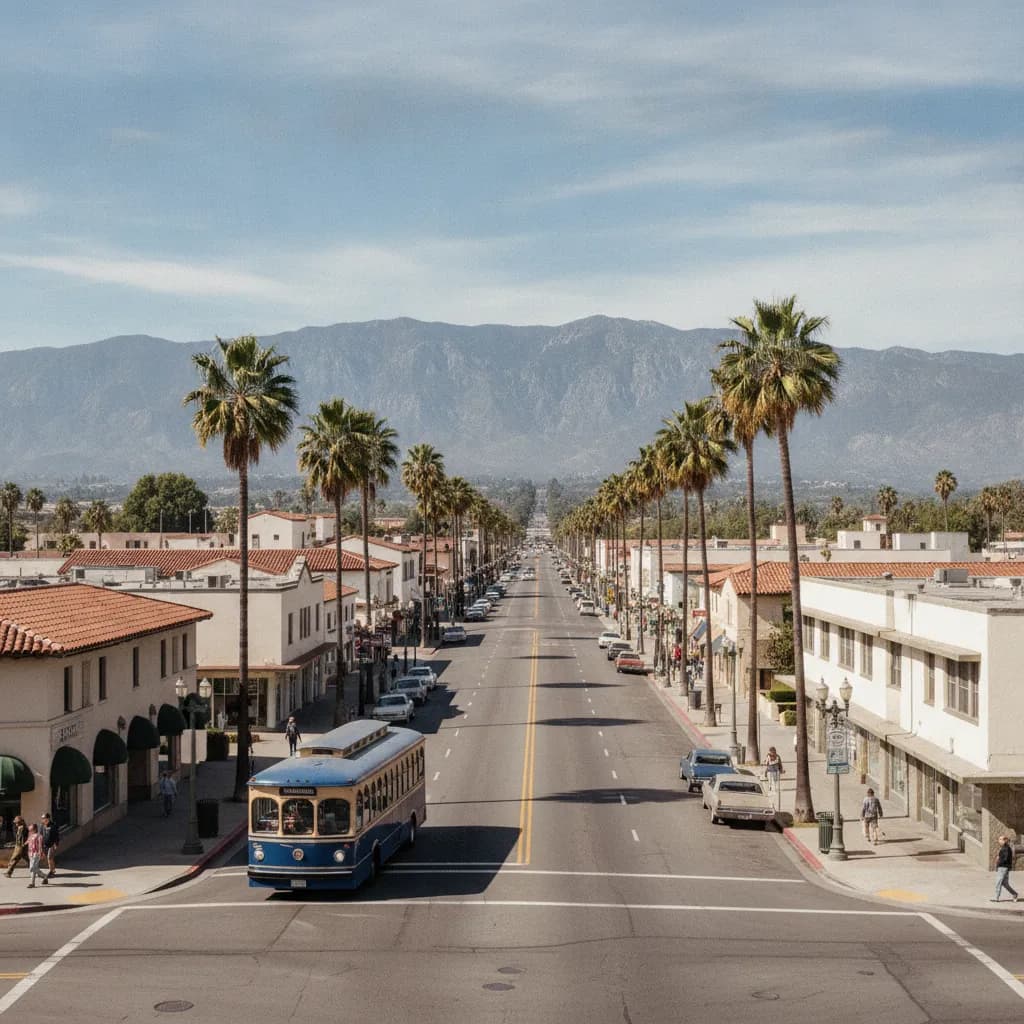 View of Ontario, CA