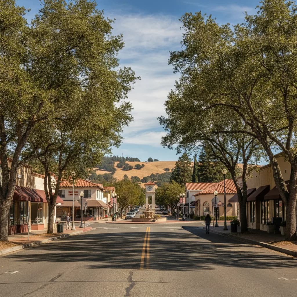 View of Orangevale, CA