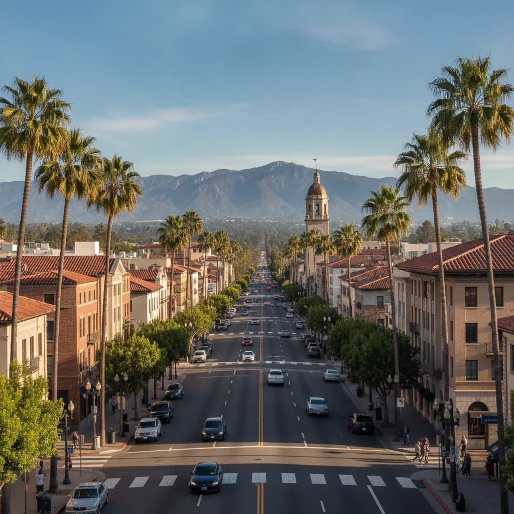 View of Pasadena, CA
