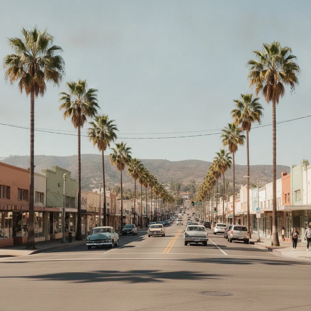 View of Pico Rivera, CA