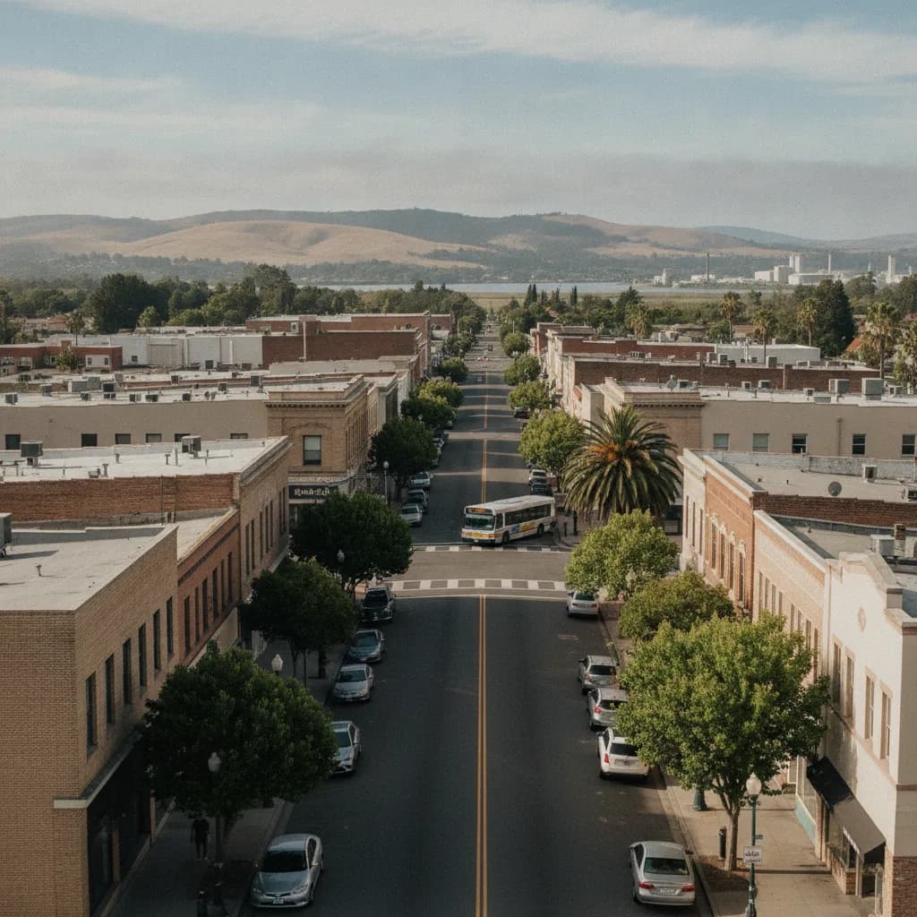 View of Pittsburg, CA