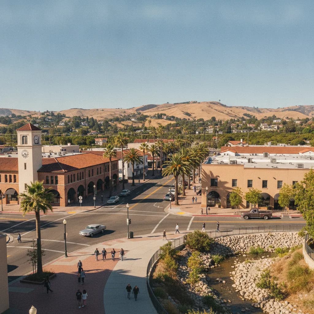 View of Placentia, CA