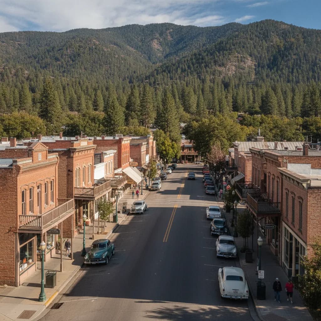 View of Placerville, CA