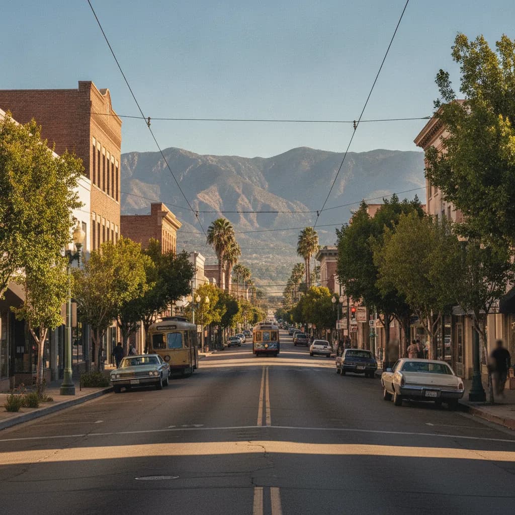 View of Pomona, CA