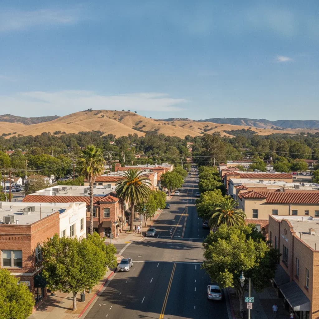 View of Poway, CA