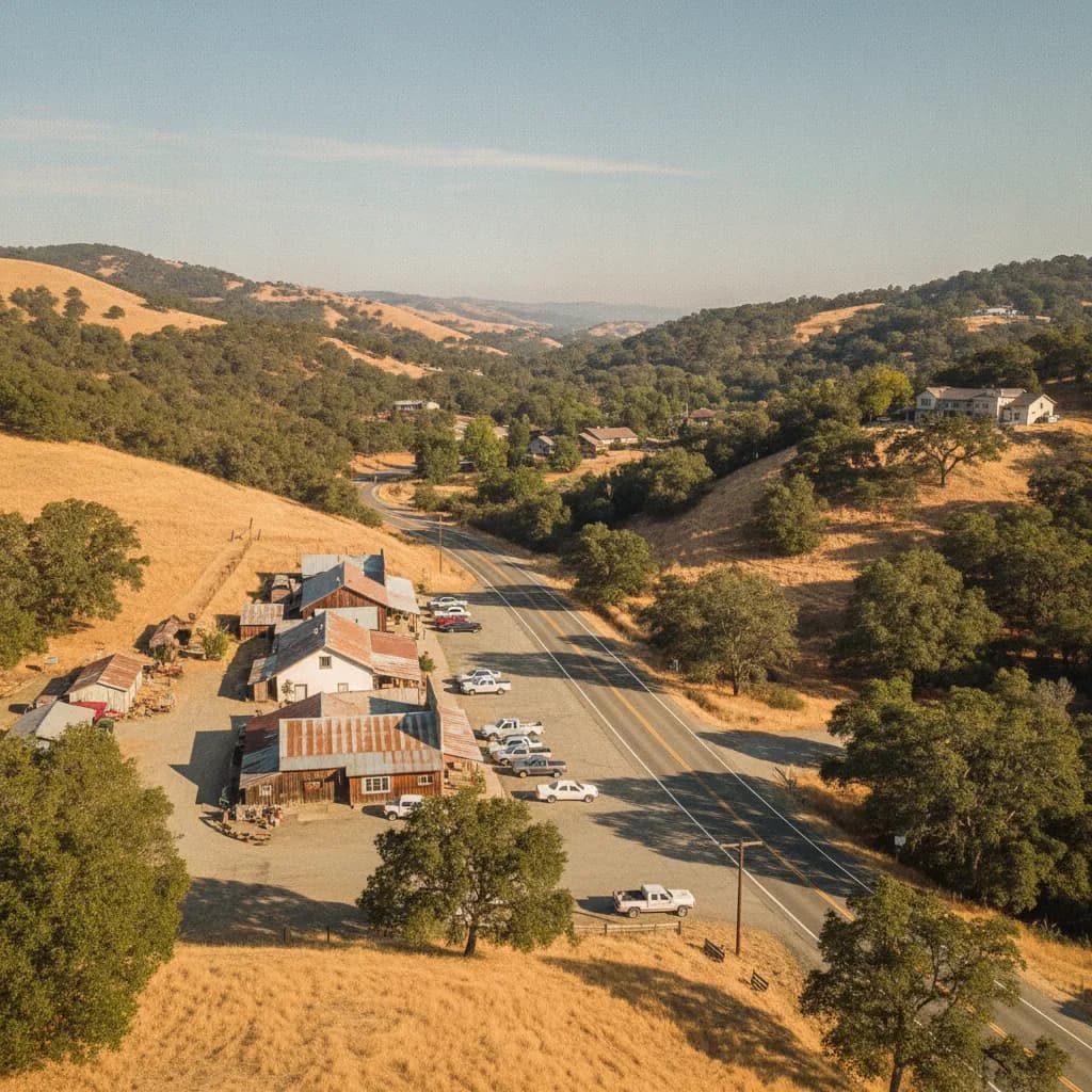 View of Prunedale, CA
