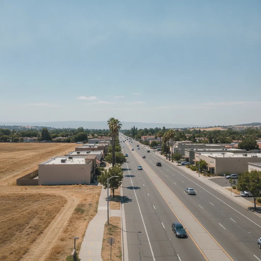 View of Rancho Cordova, CA