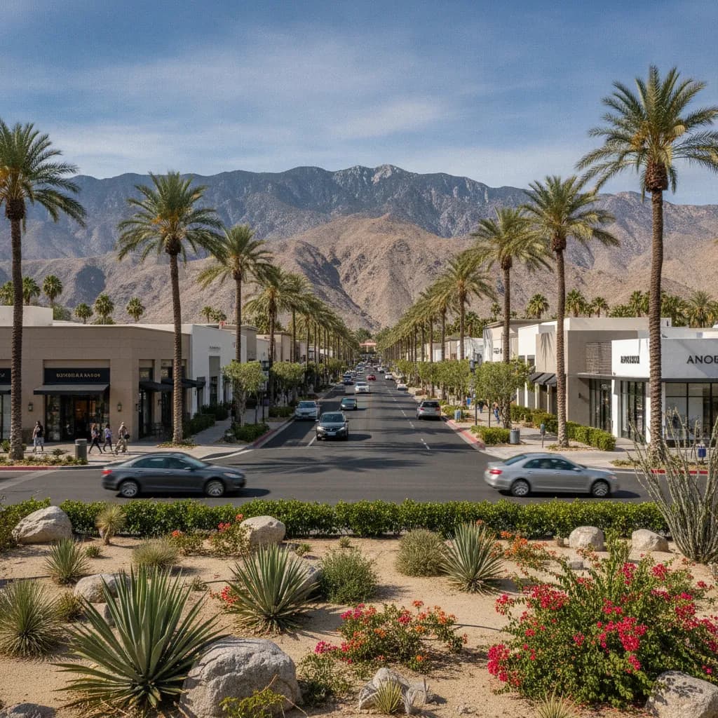 View of Rancho Mirage, CA