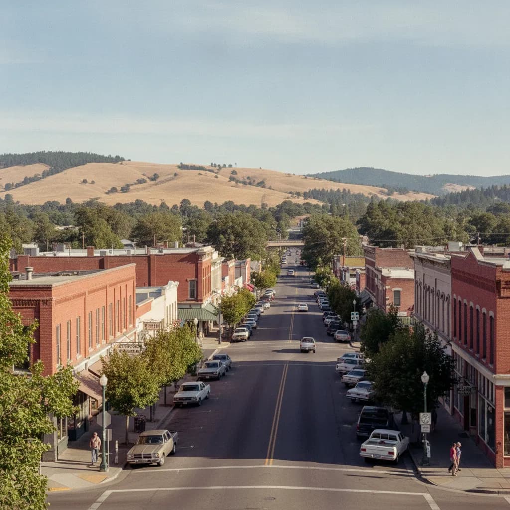 View of Red Bluff, CA