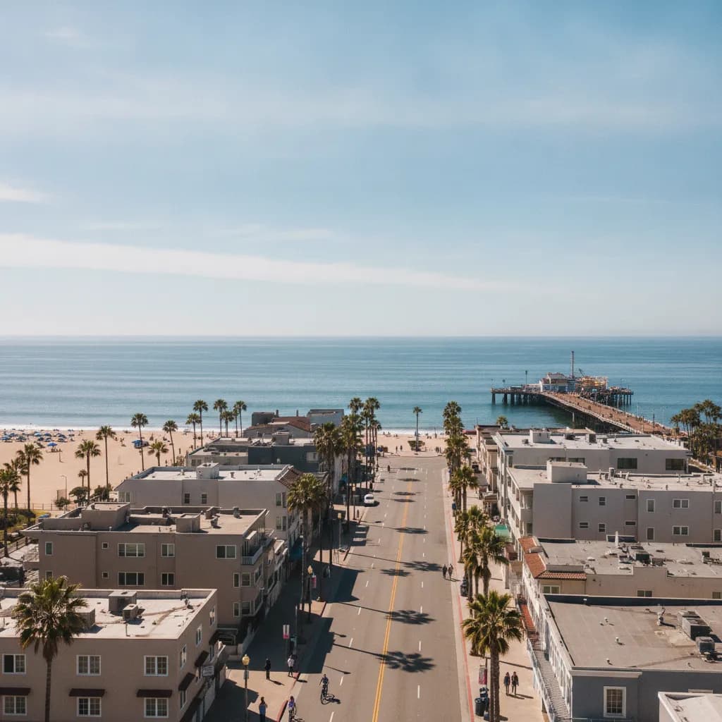 View of Redondo Beach, CA