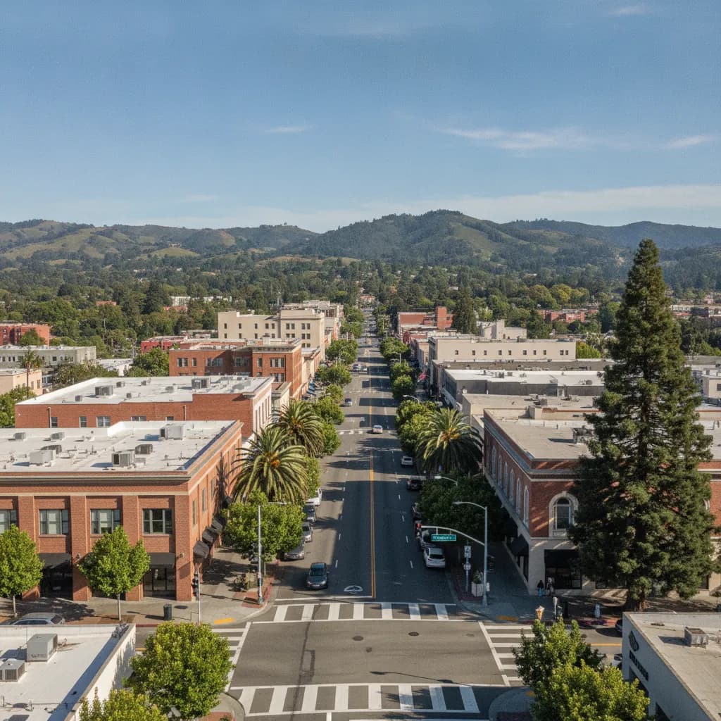 View of Redwood City, CA