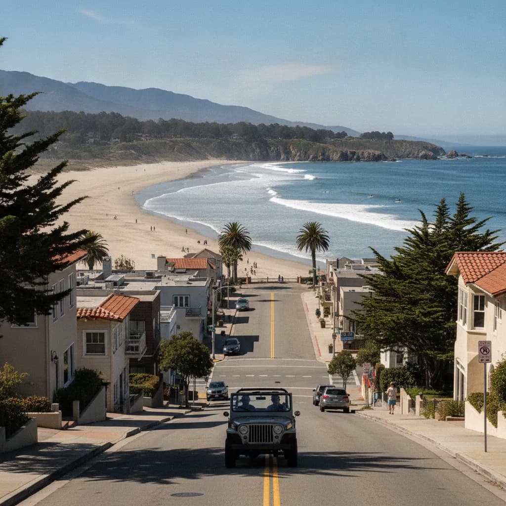 View of Rio del Mar, CA