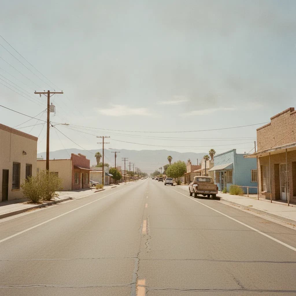 View of Rosamond, CA