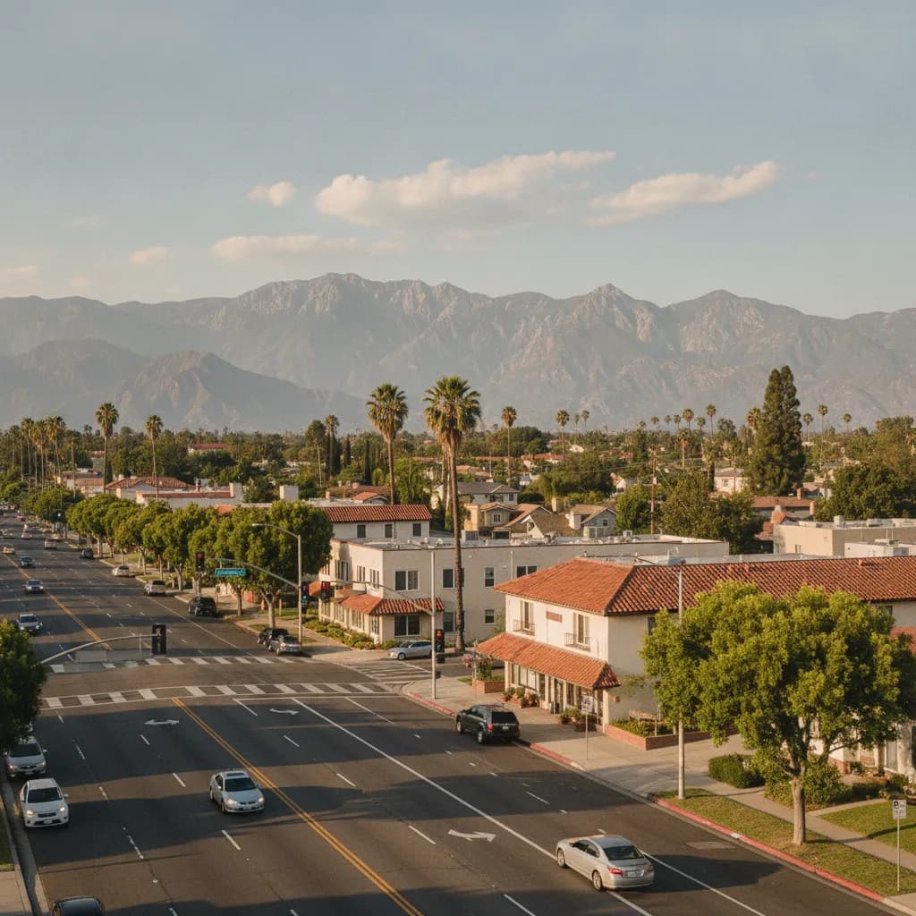 View of Rosemead, CA