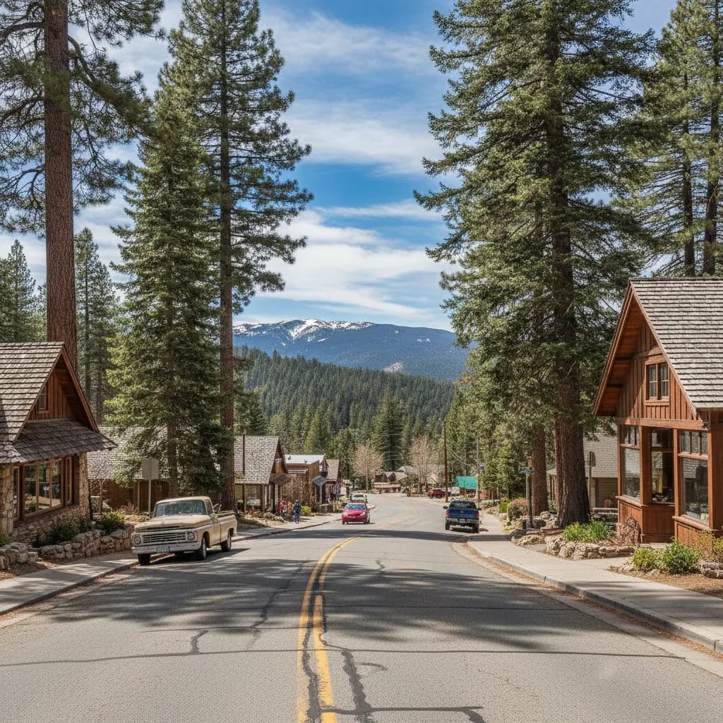 View of Running Springs, CA