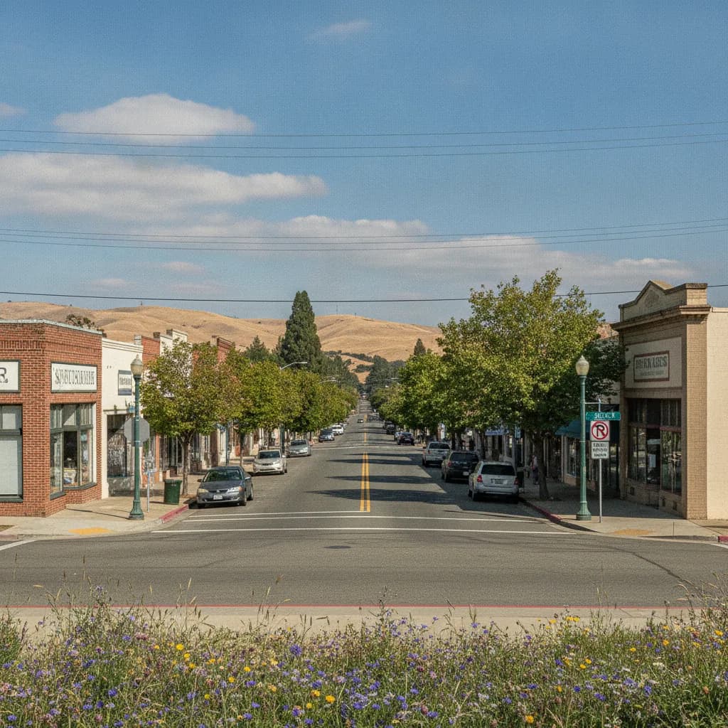 View of Salida, CA