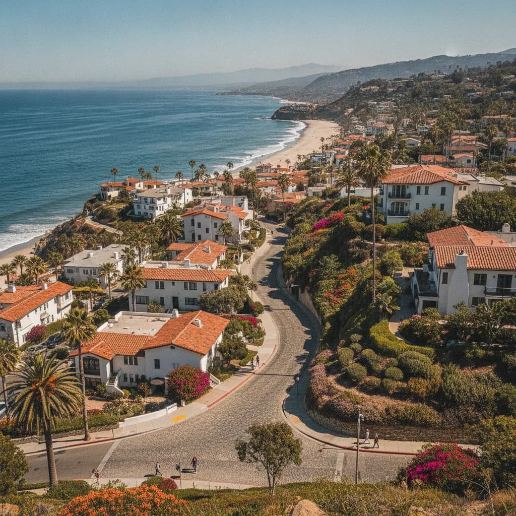View of San Clemente, CA