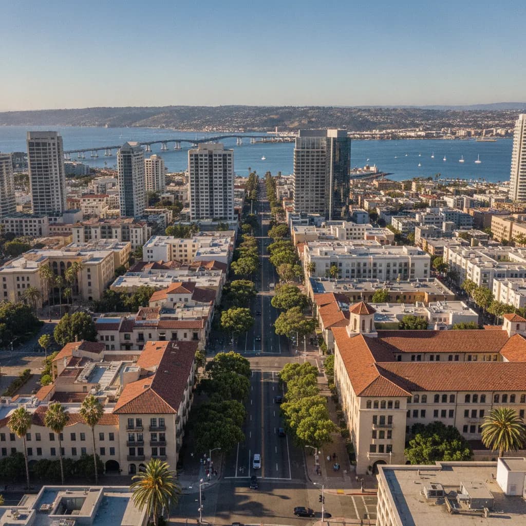 View of San Diego, CA