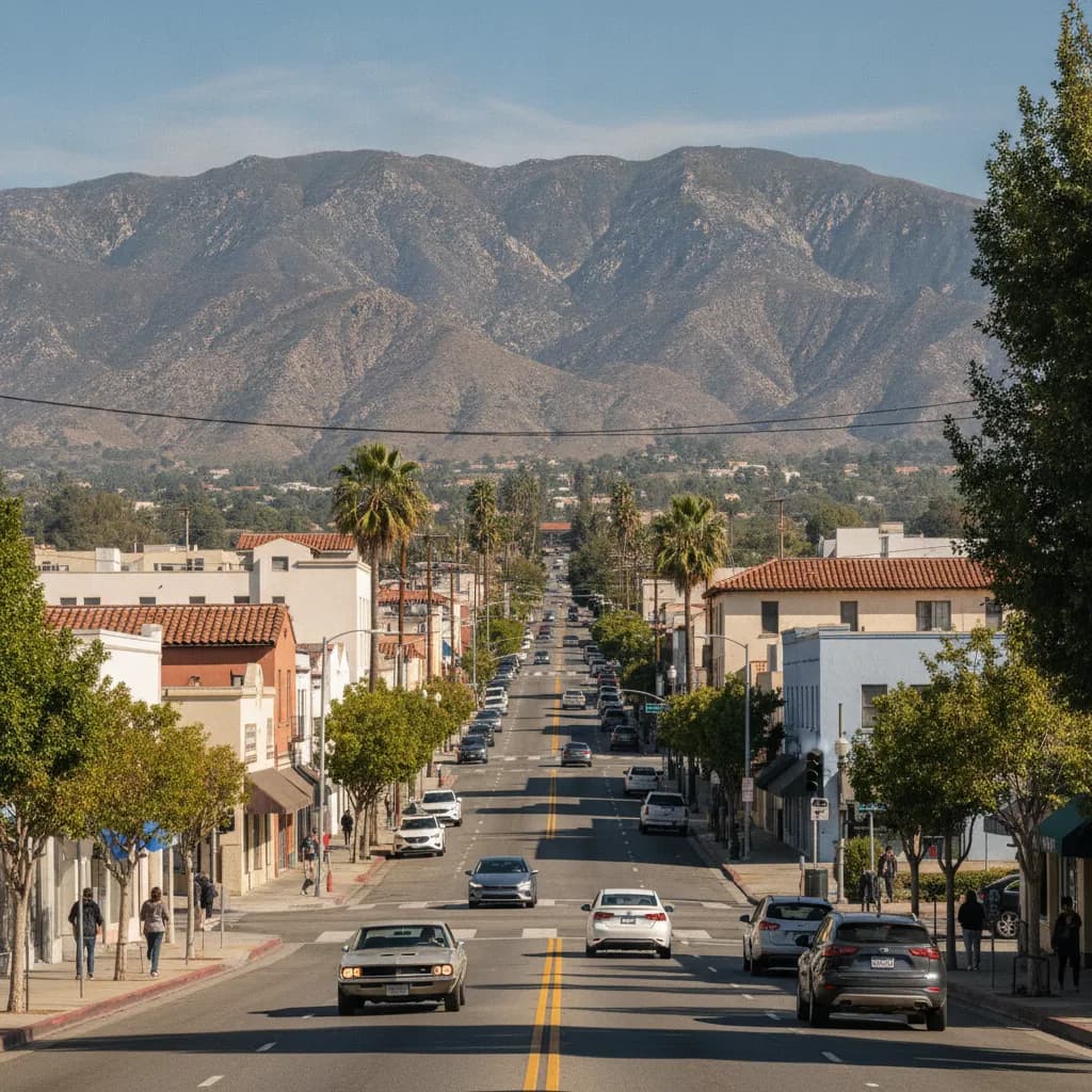 View of San Fernando, CA