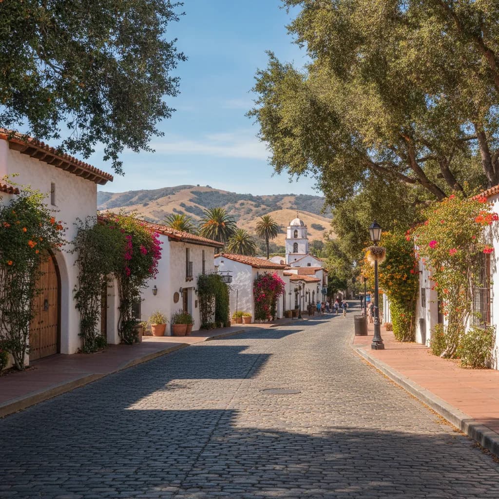 View of San Juan Capistrano, CA