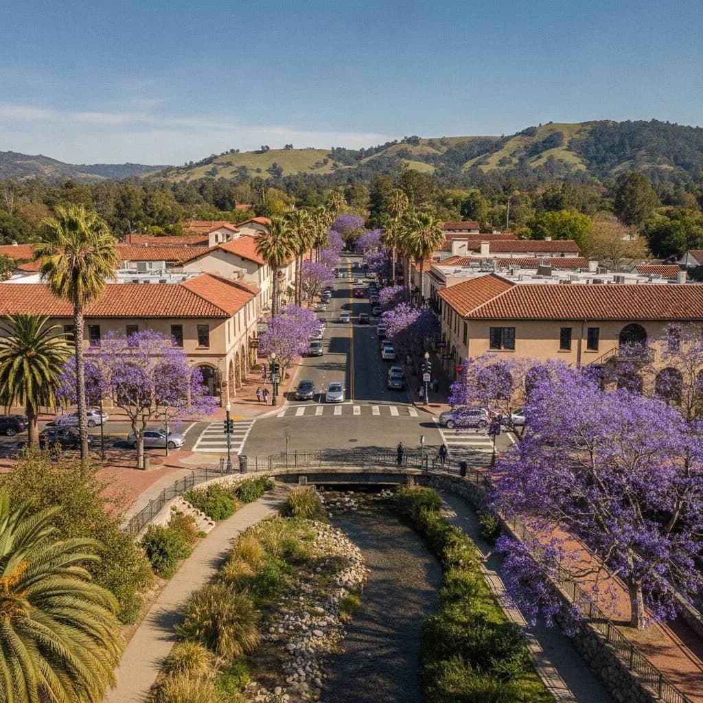View of San Luis Obispo, CA