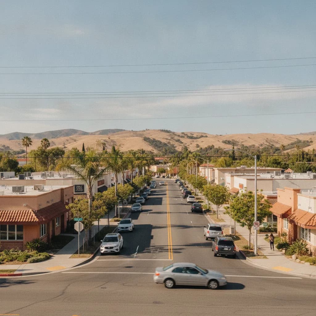 View of San Marcos, CA