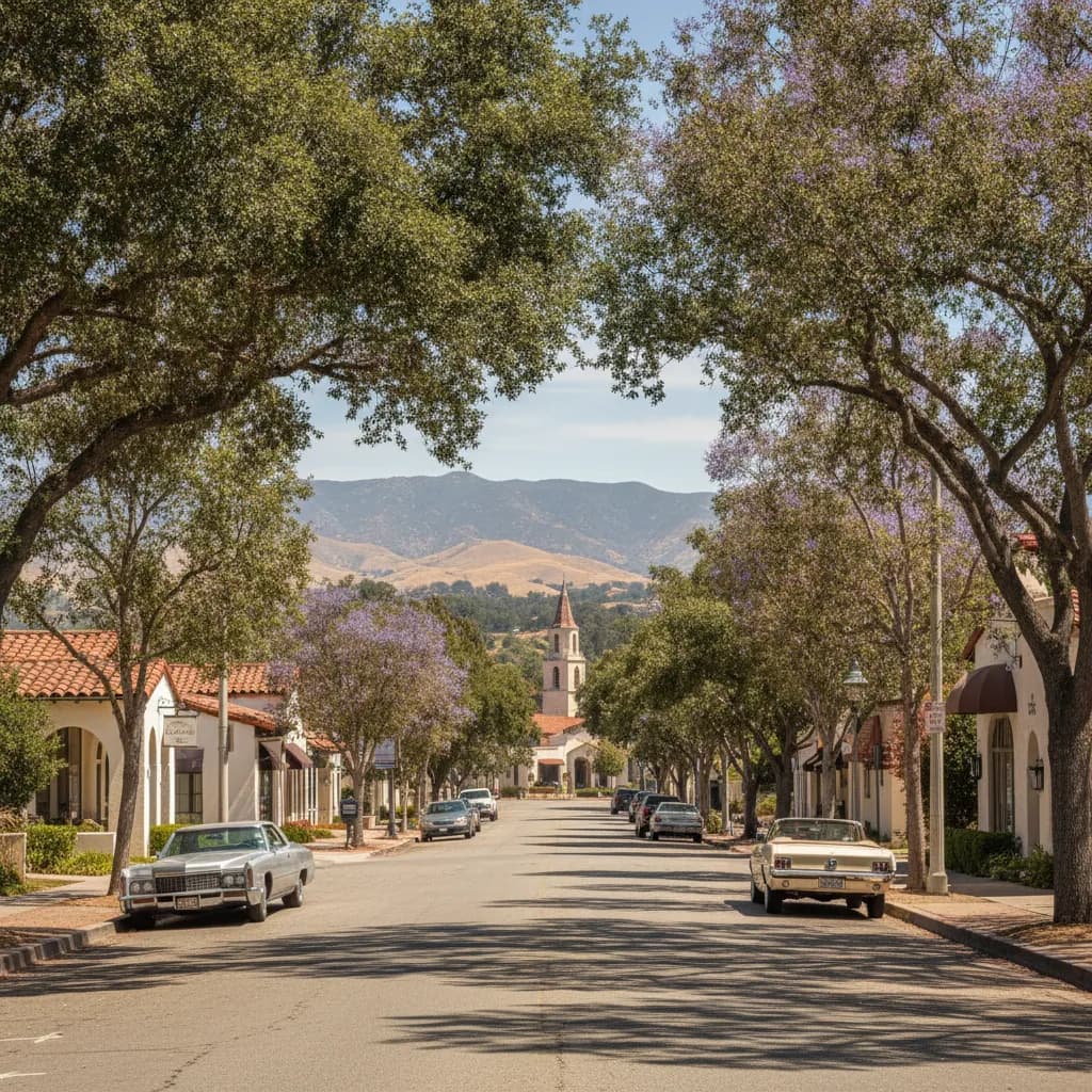 View of San Marino, CA