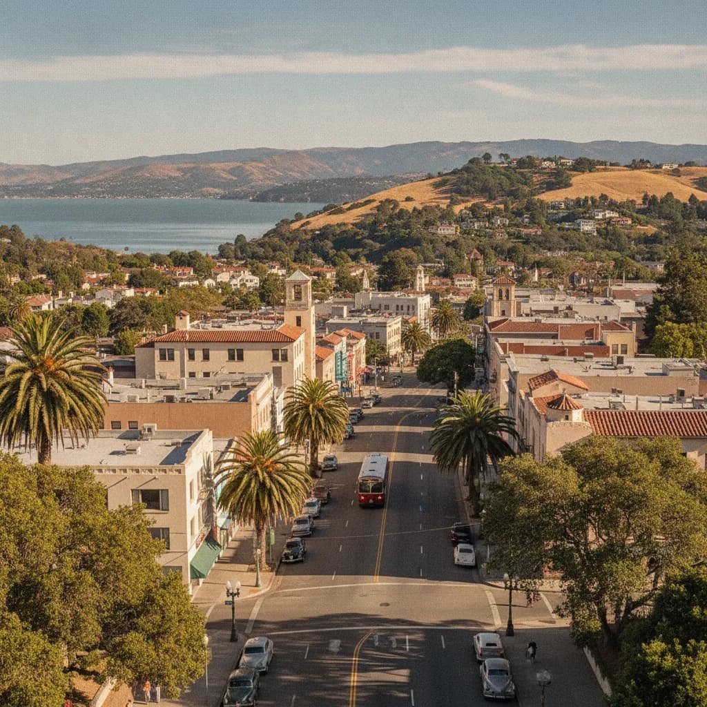 View of San Rafael, CA