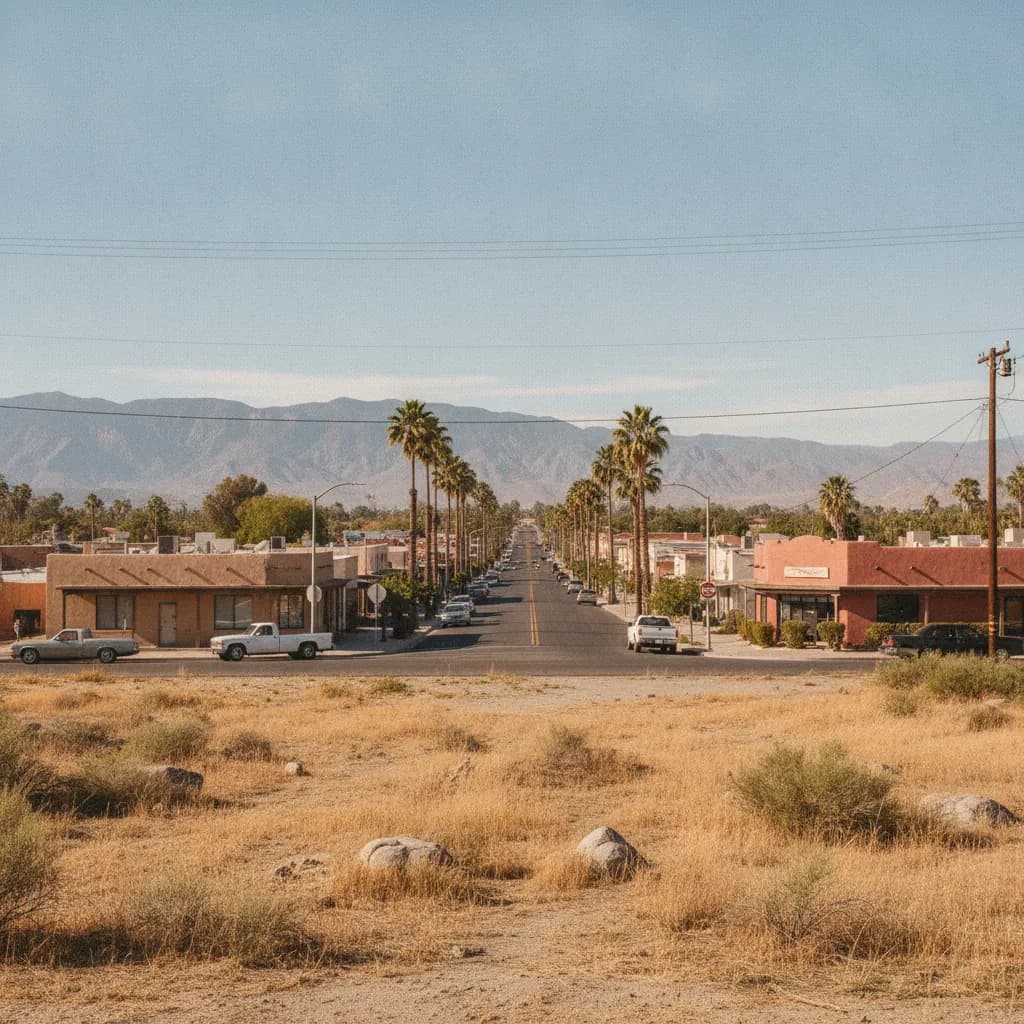 View of Santa Fe Springs, CA