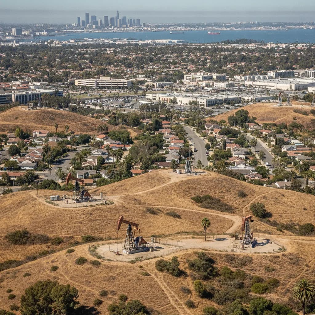 View of Signal Hill, CA
