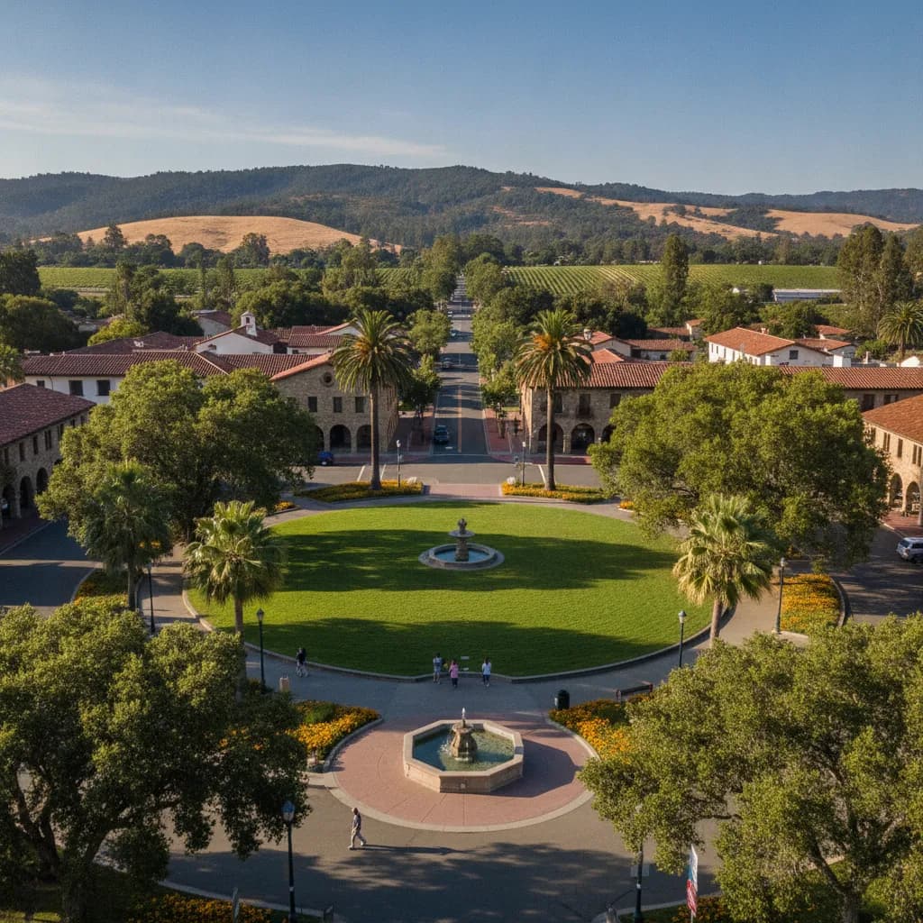 View of Sonoma, CA