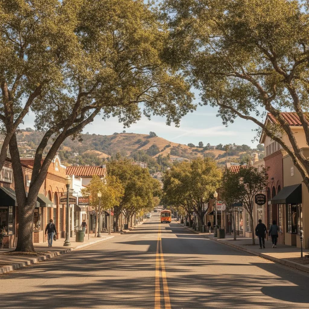 View of South Pasadena, CA