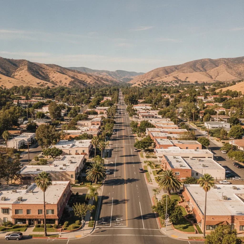 View of Spring Valley, CA