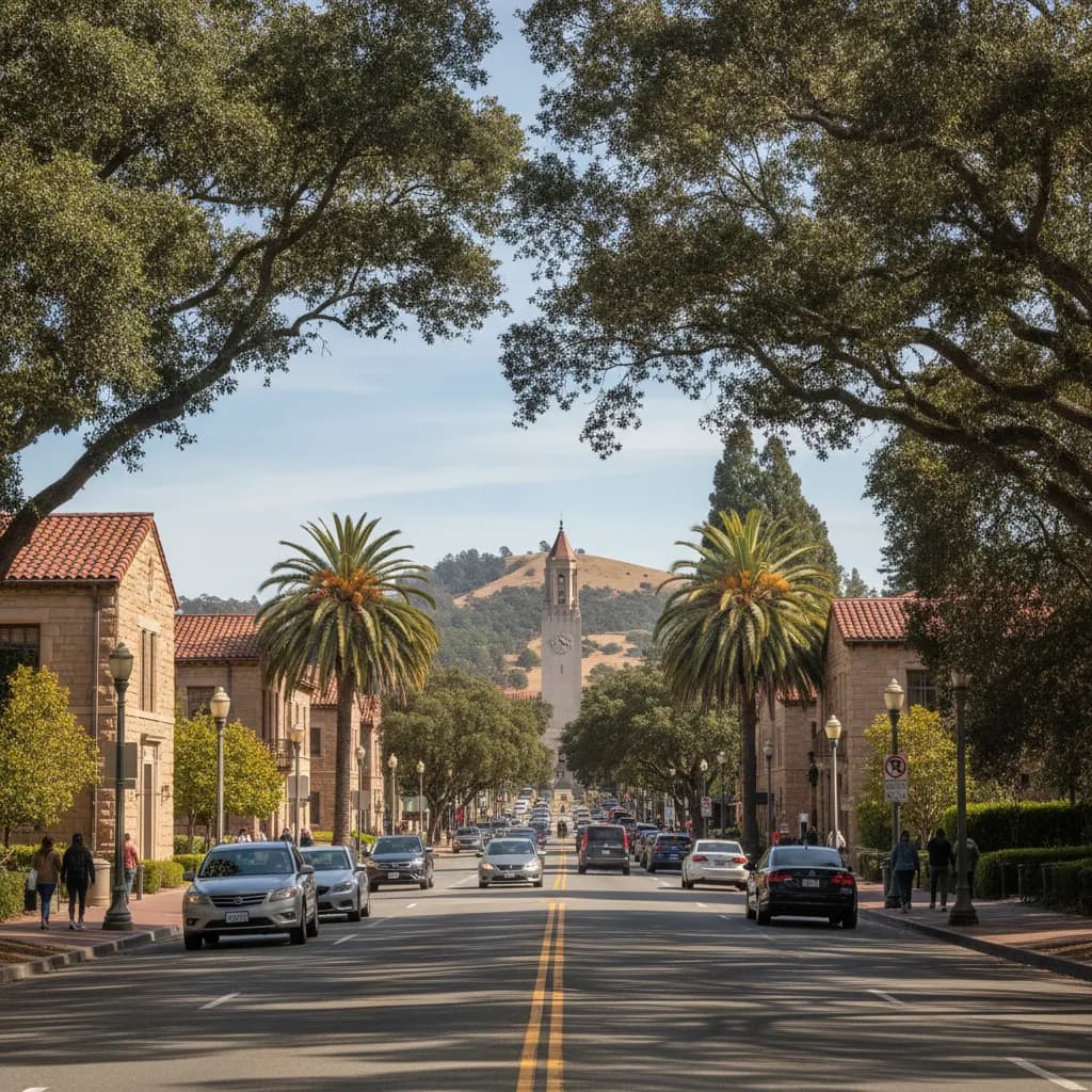 View of Stanford, CA