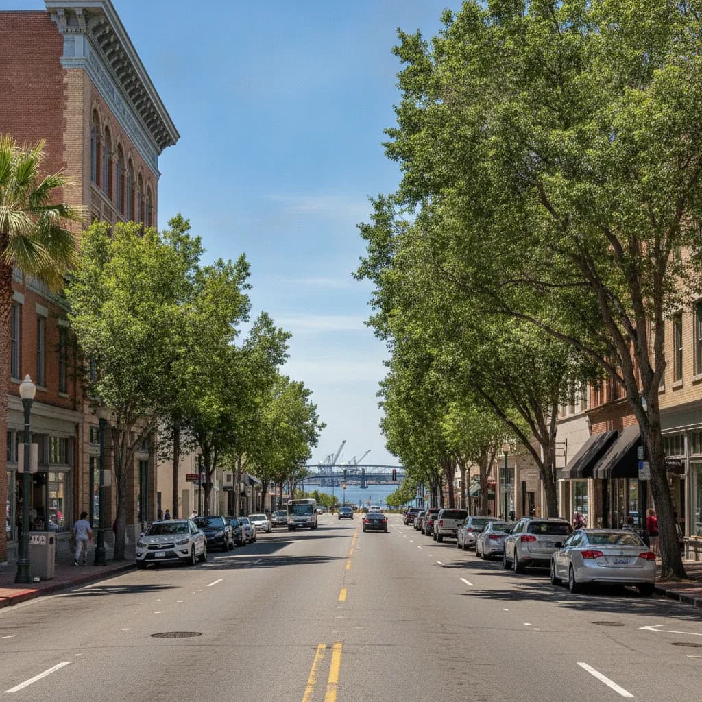 View of Stockton, CA