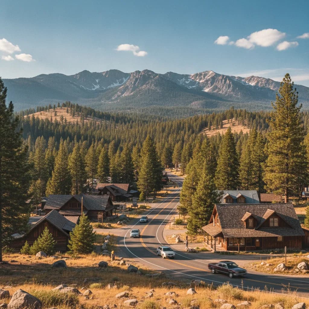 View of Strawberry, CA