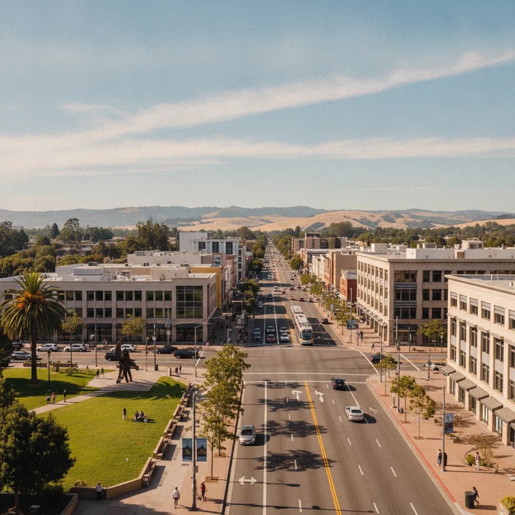 View of Sunnyvale, CA