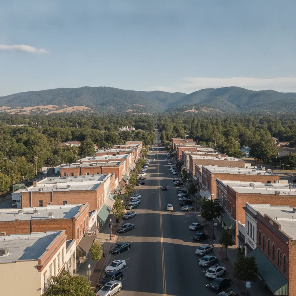 View of Susanville, CA