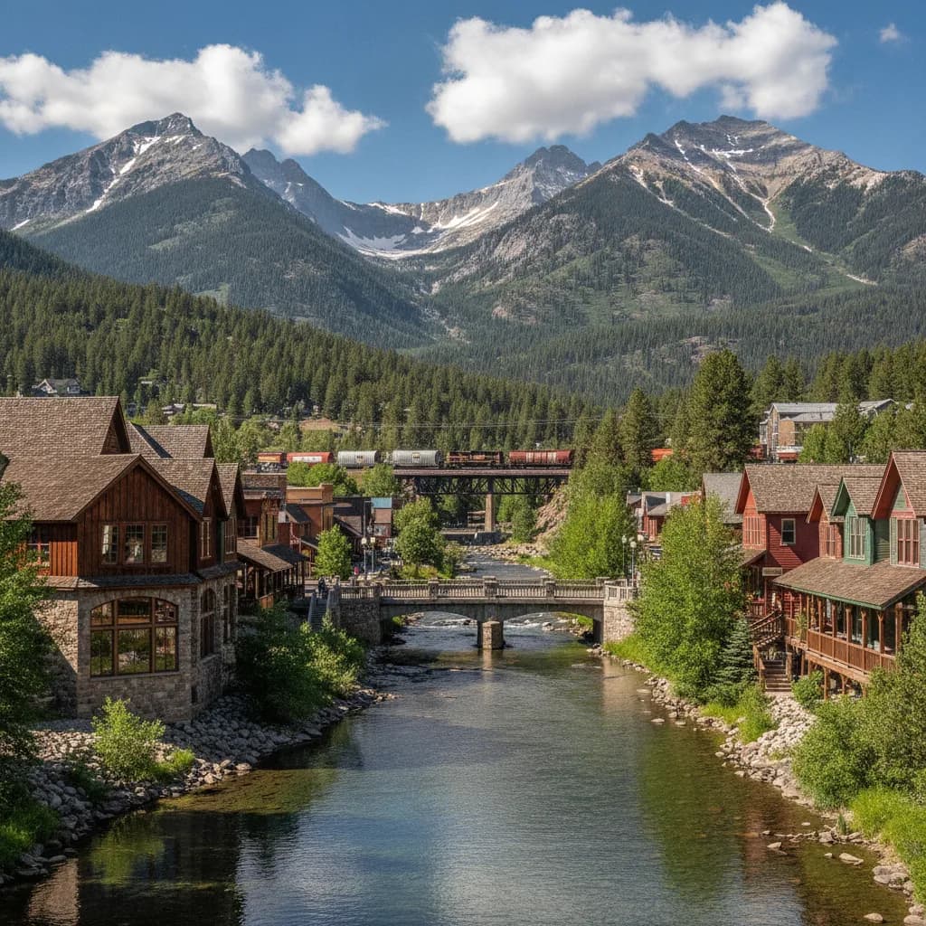 View of Truckee, CA