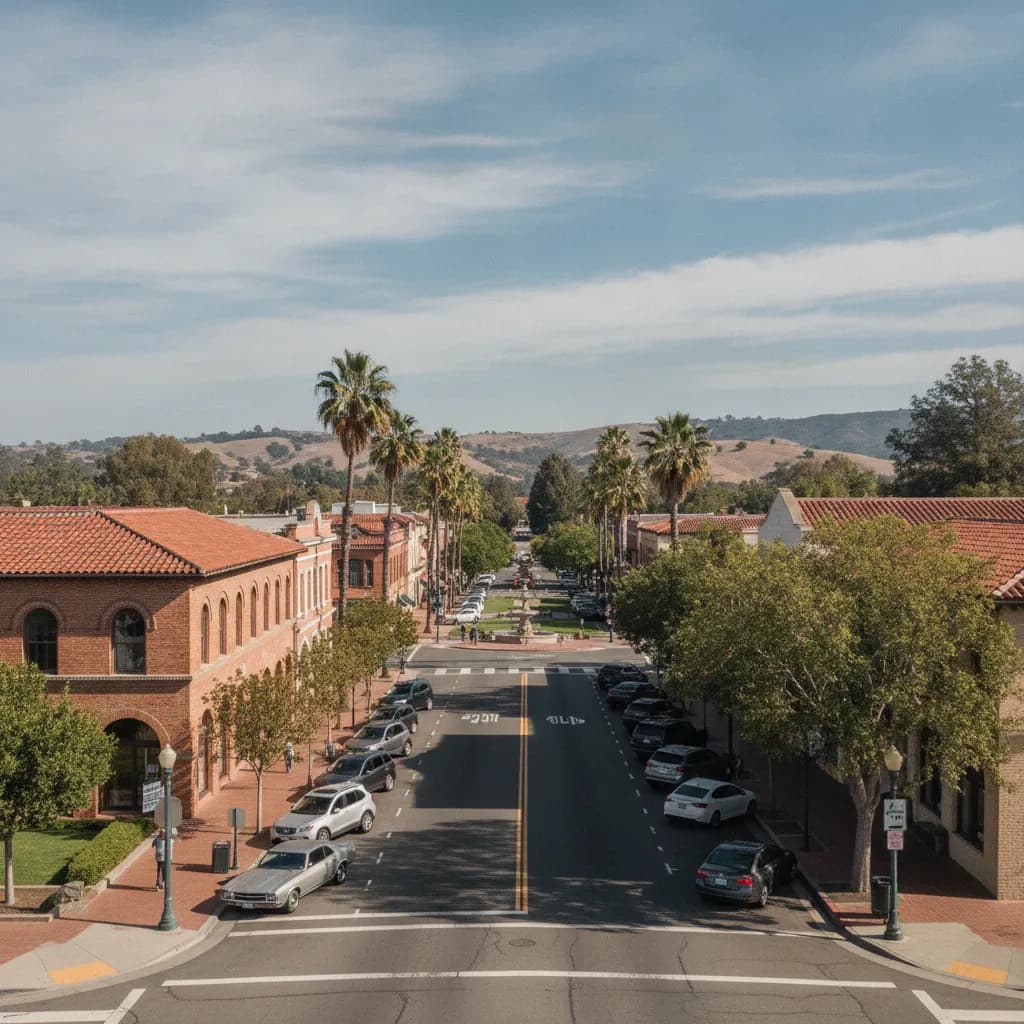 View of Tustin, CA