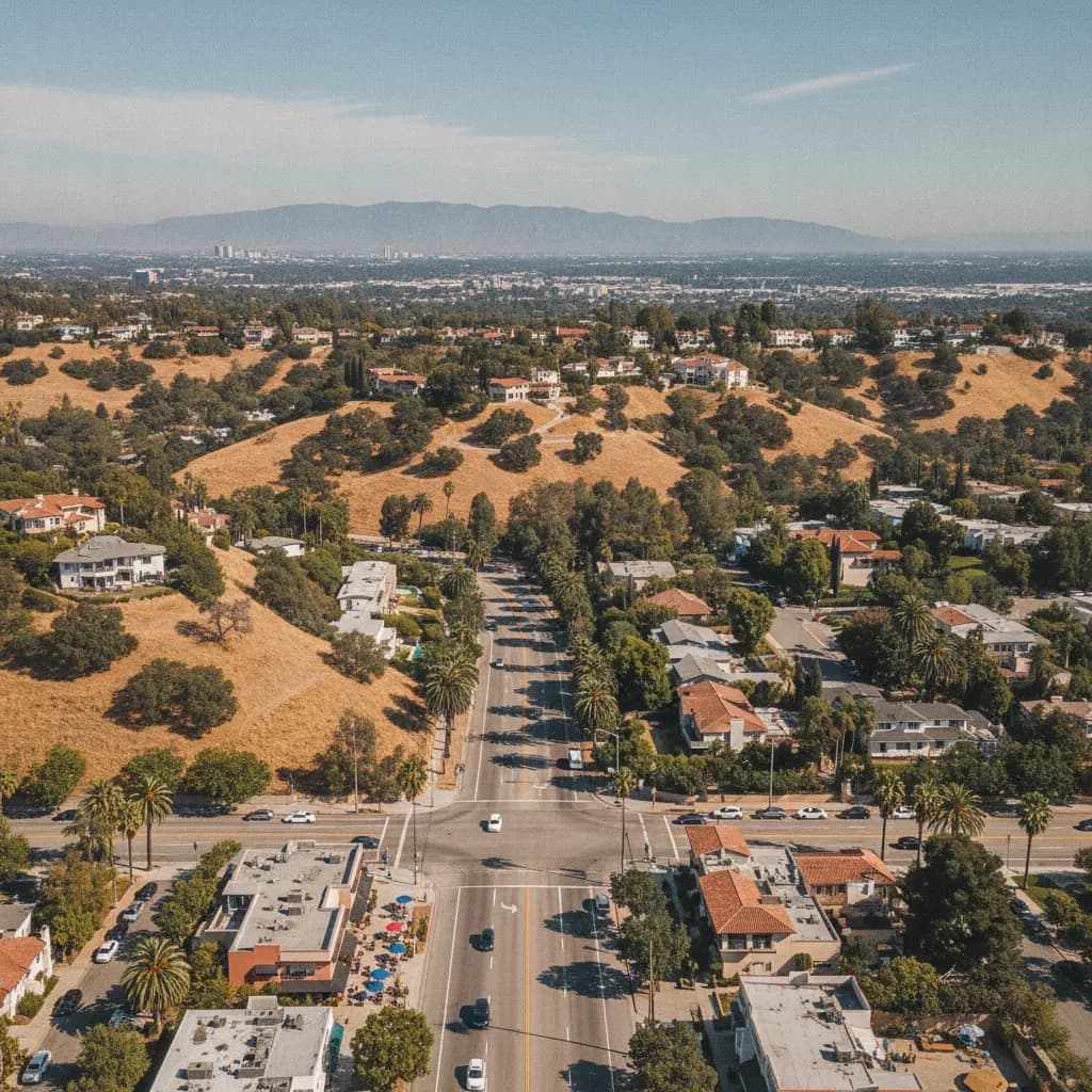 View of View Park-Windsor Hills, CA