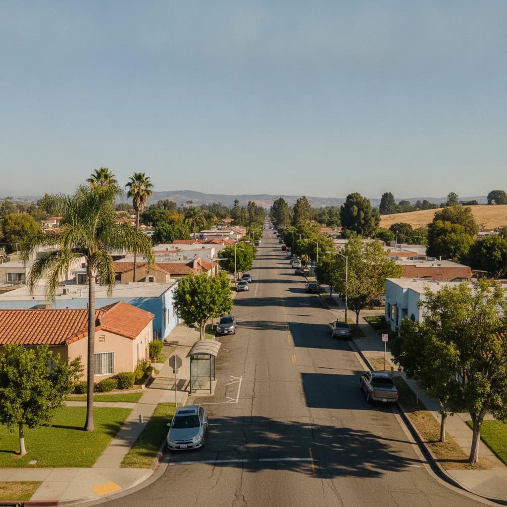 View of West Rancho Dominguez, CA