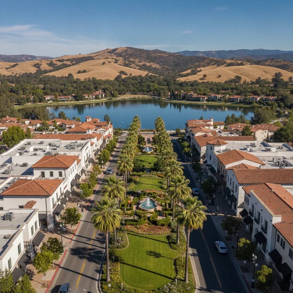 View of Westlake Village, CA