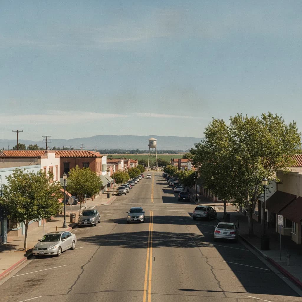 View of Williams, CA