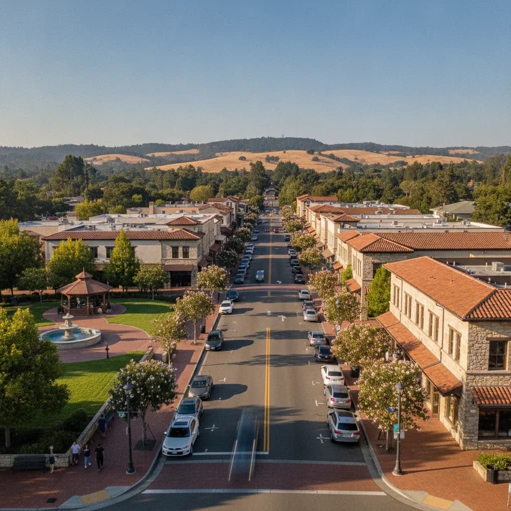 View of Windsor, CA
