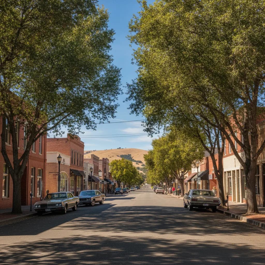 View of Winters, CA