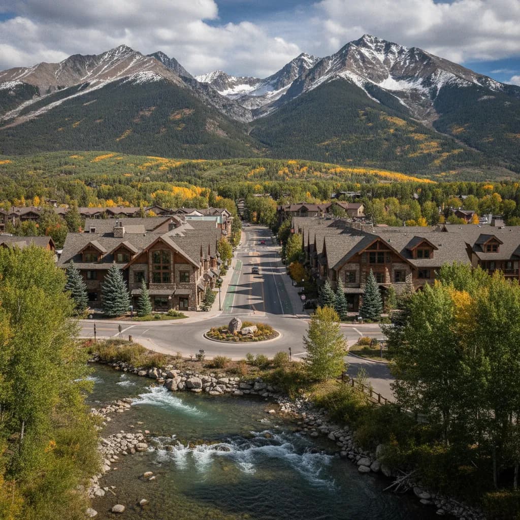 View of Avon, CO