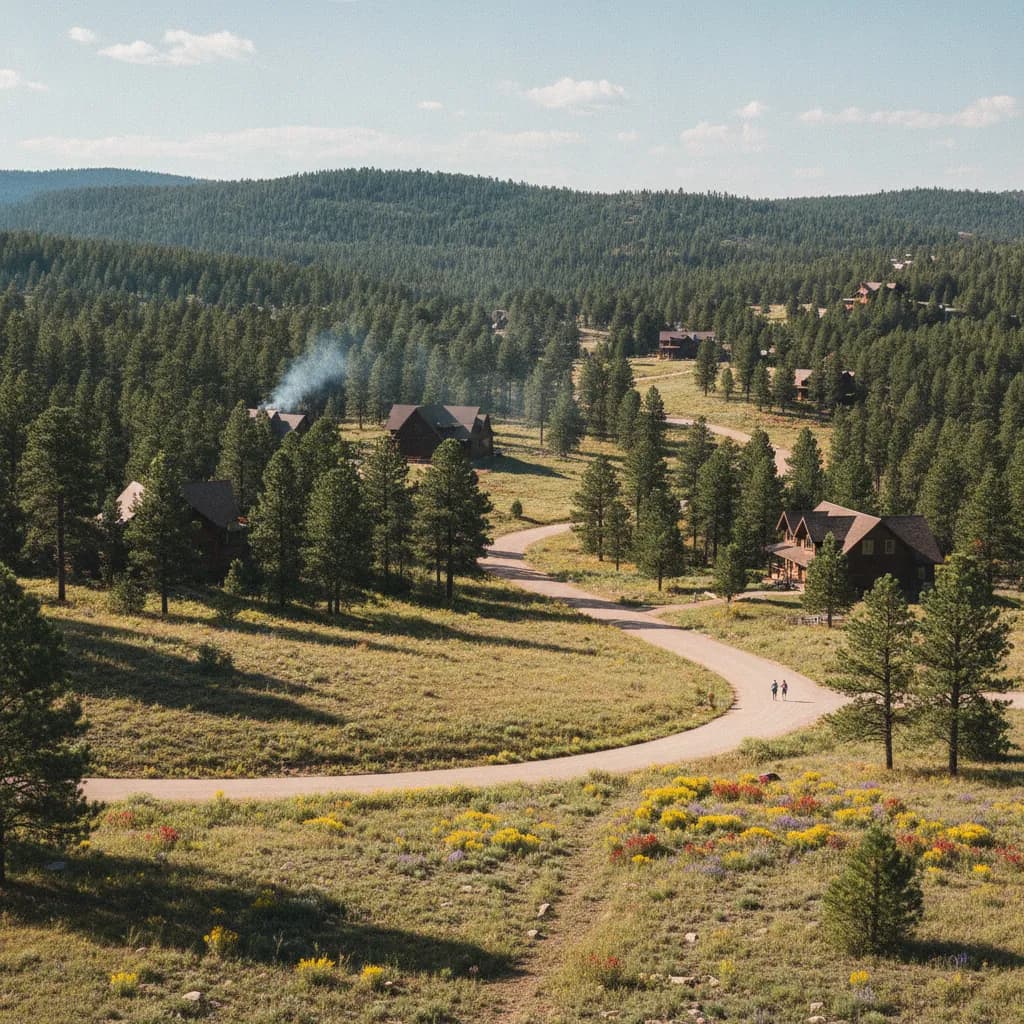 View of Black Forest, CO