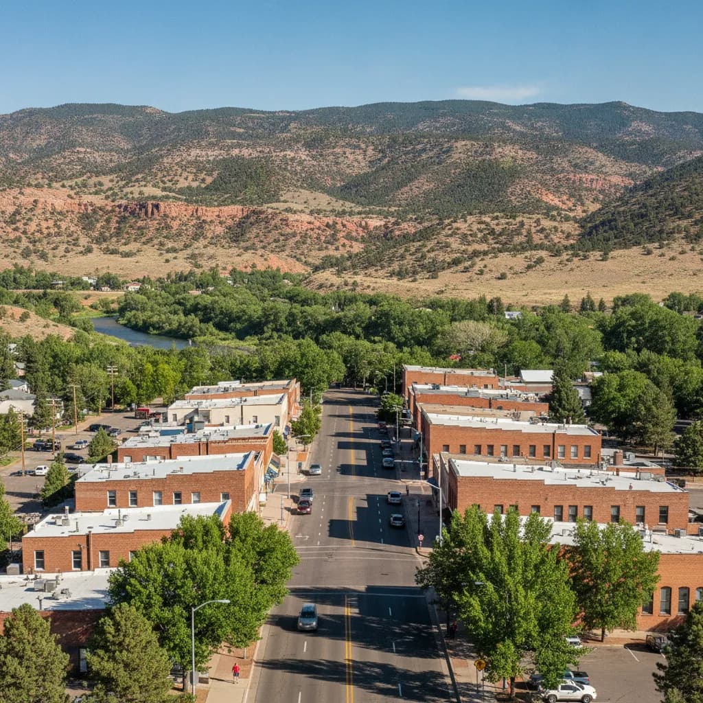 View of Delta, CO
